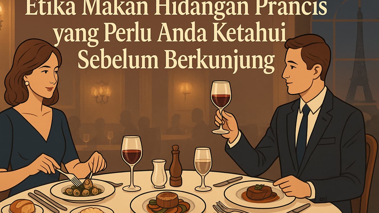 Etika Makan Hidangan Prancis yang Perlu Anda Ketahui Sebelum Berkunjung