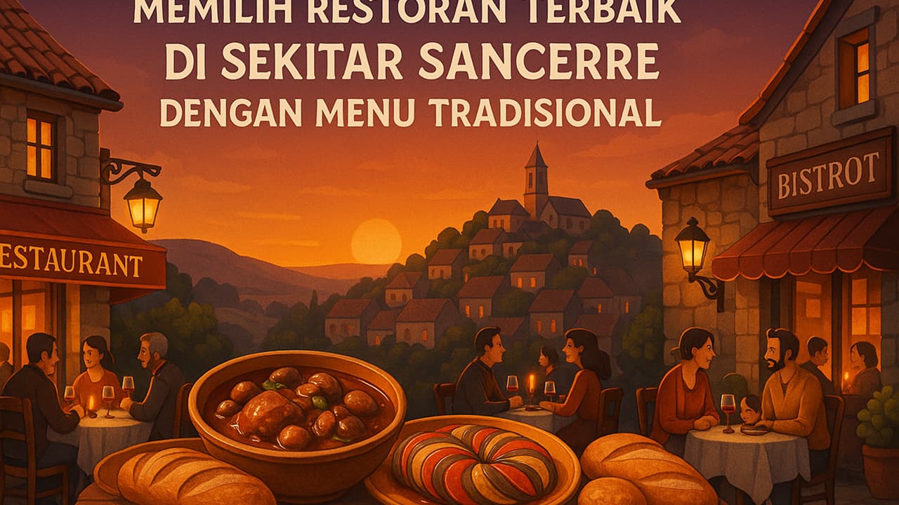 Memilih Restoran Terbaik di Sekitar Sancerre dengan Menu Tradisional