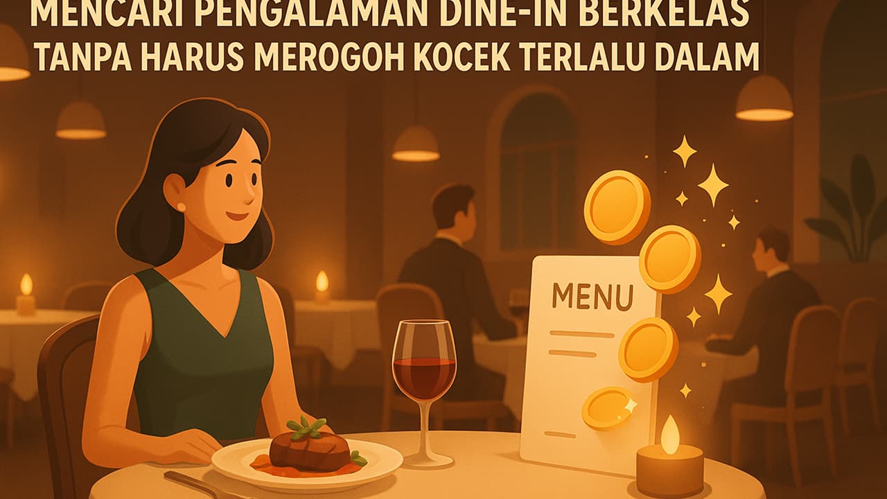 Mencari Pengalaman Dine In Berkelas Tanpa Harus Merogoh Kocek Terlalu Dalam