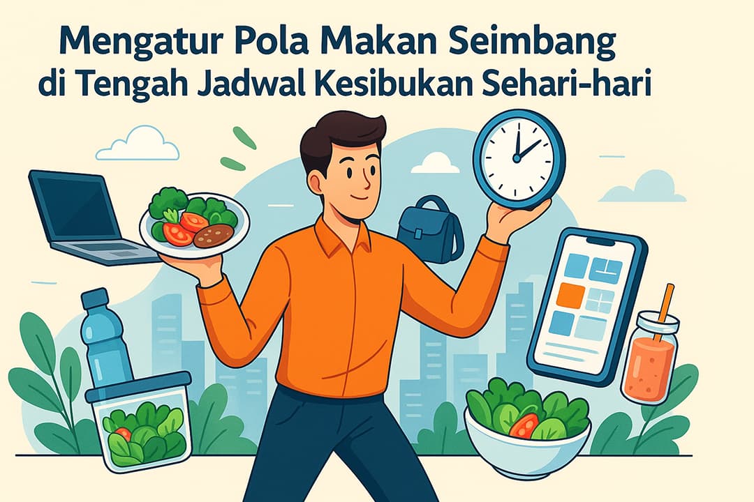 Mengatur Pola Makan Seimbang di Tengah Jadwal Kesibukan Sehari-hari