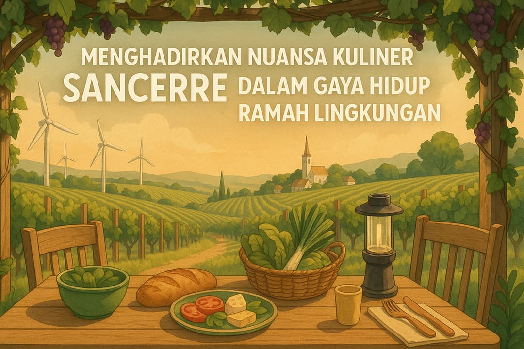 Menghadirkan Nuansa Kuliner Sancerre dalam Gaya Hidup Ramah Lingkungan