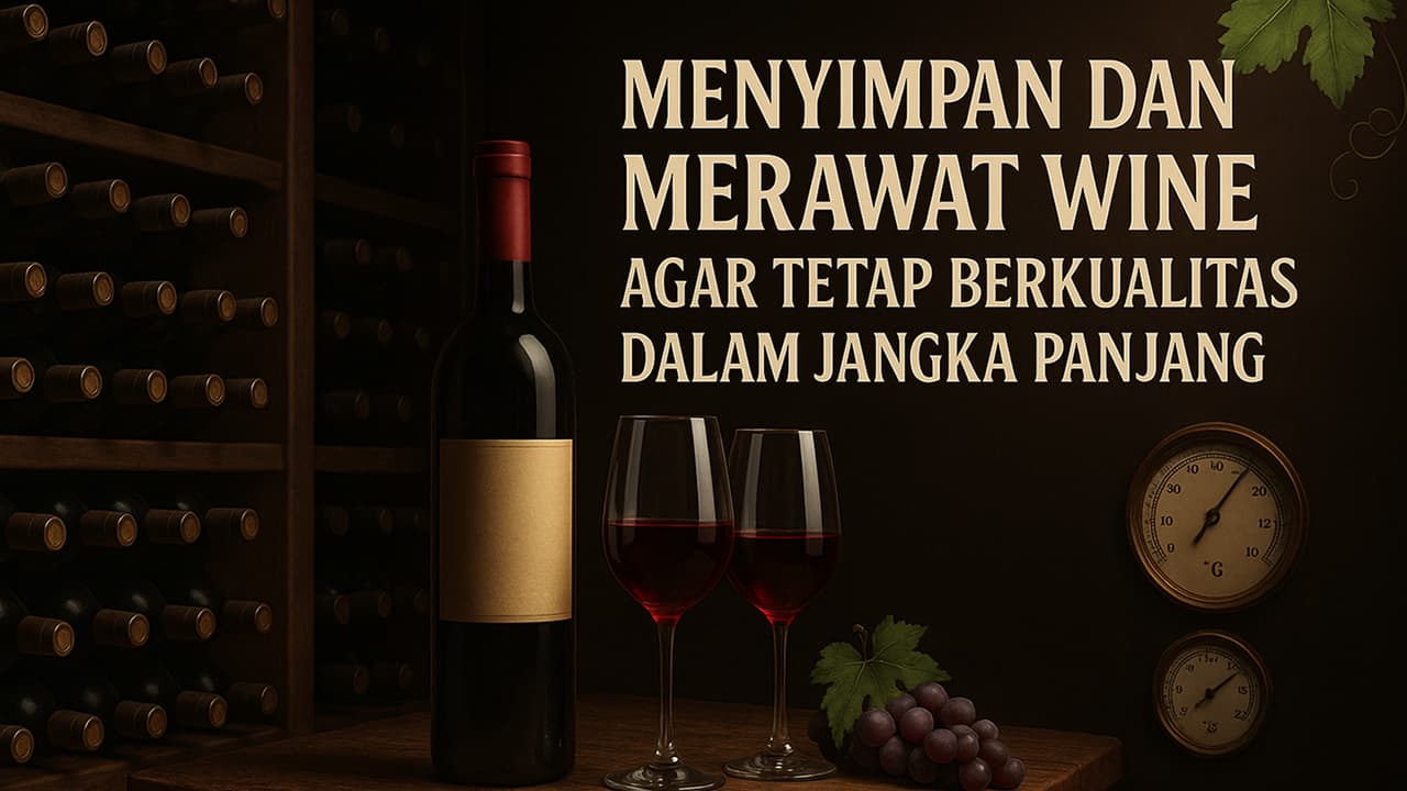 Menyimpan dan Merawat Wine Agar Tetap Berkualitas dalam Jangka Panjang