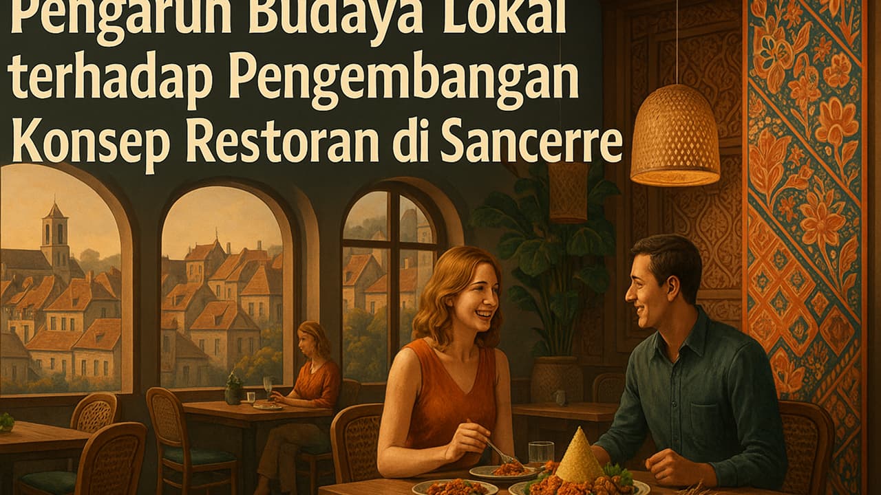 Pengaruh Budaya Lokal terhadap Pengembangan Konsep Restoran di Sancerre