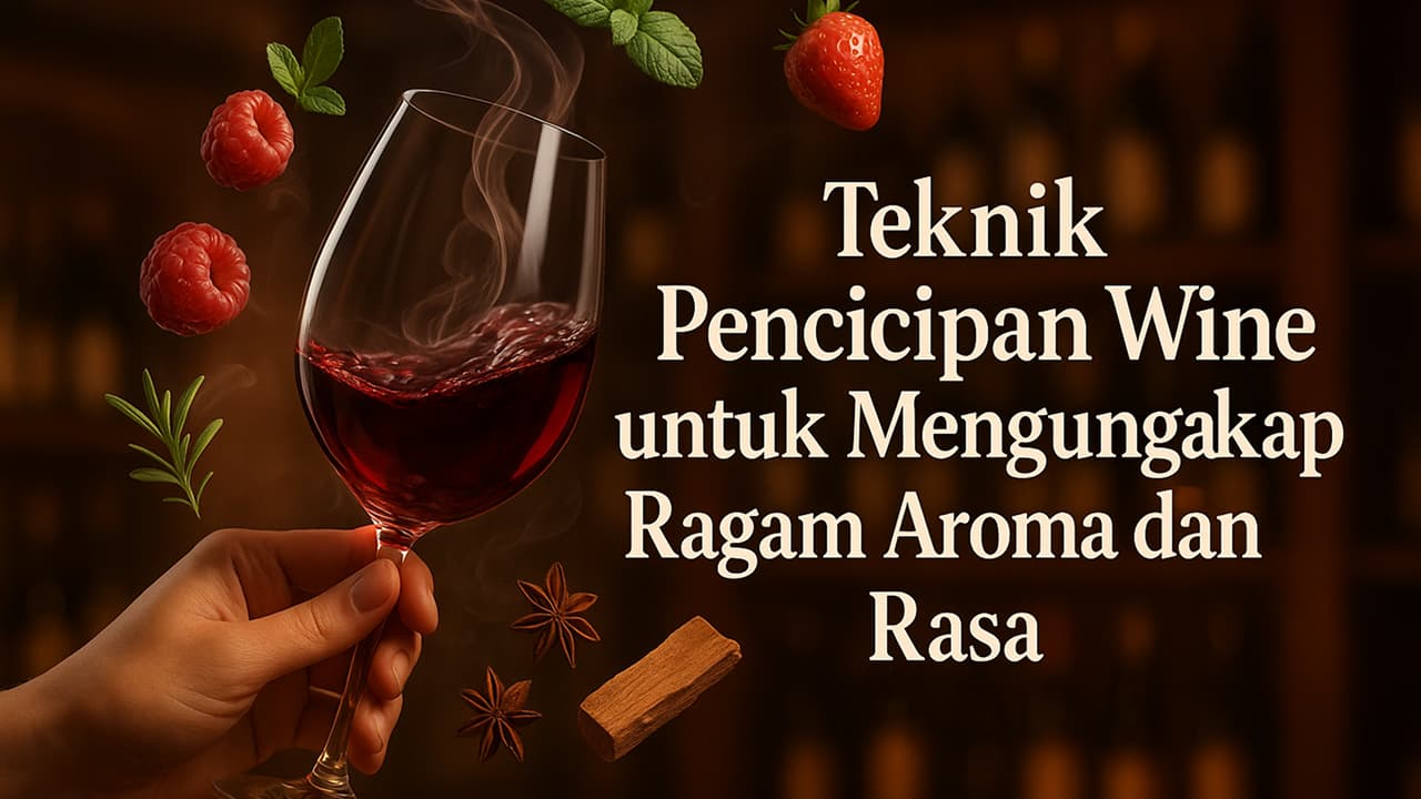 Teknik Pencicipan Wine untuk Mengungkap Ragam Aroma dan Rasa